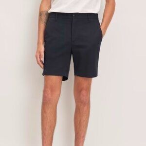 Everlane Men's 7” Slim-Fit Performance Chino Short in Deep green, Size 29